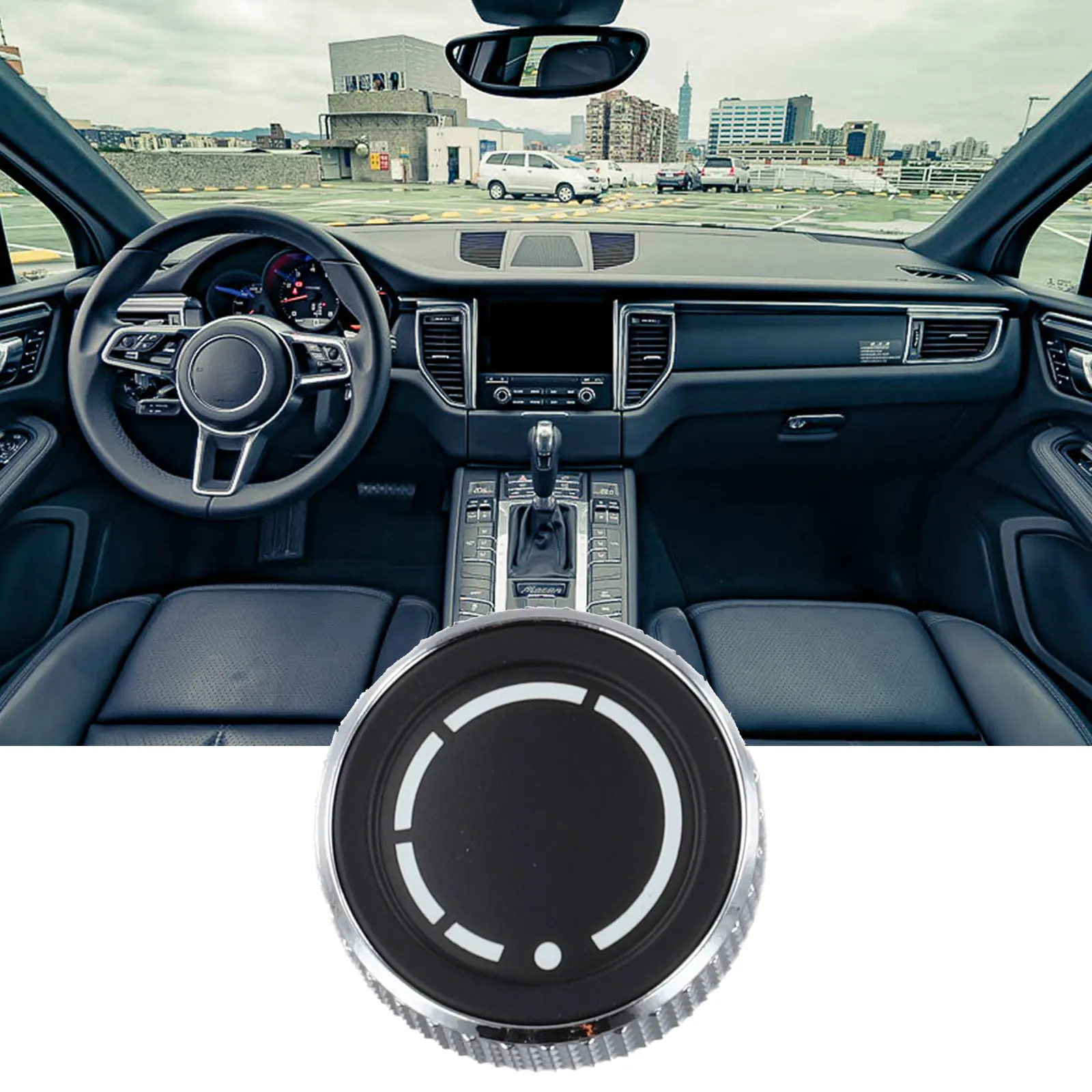 Air Conditioning Control Knob Switch Buttons for Porsche For Cayenne 2010 2021 and 2010 2021 with Long lasting Material