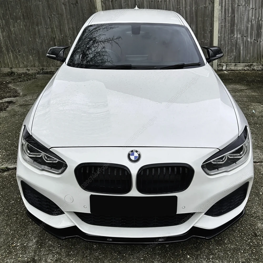 

For BMW 1-Series F20 F21 2015~2019 118i 120i M135i M140i M Performance Front Bumper Splitter Lip Car Diffuser Body Kit Spoiler