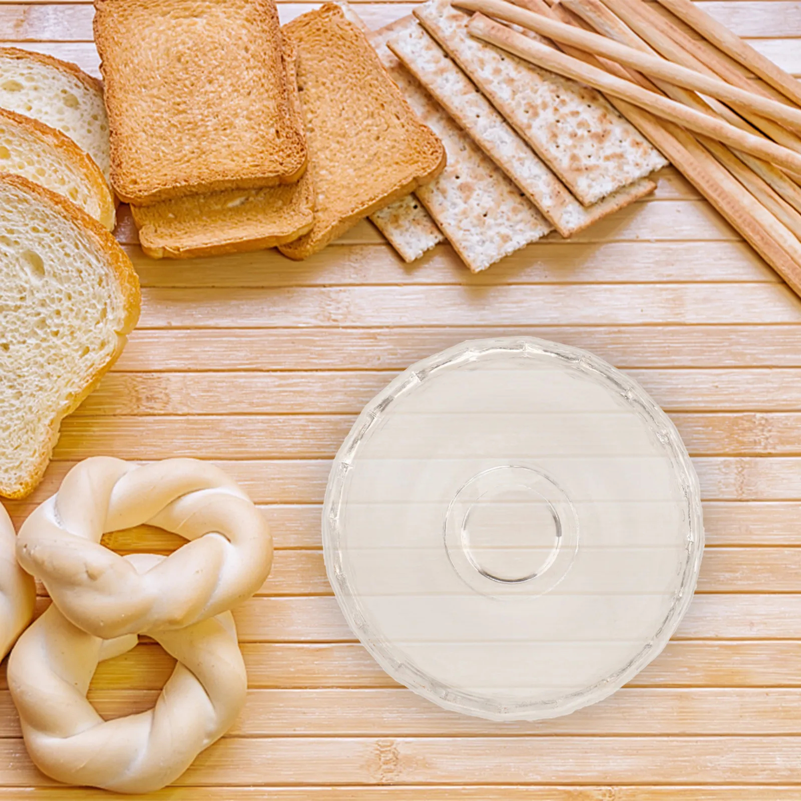 2Pcs Essential Oil Crystal Bowl Transparent Beauty Tool for Face Mask Hair Dye Body Butter Salon Grade Skincare Mixing Bowl