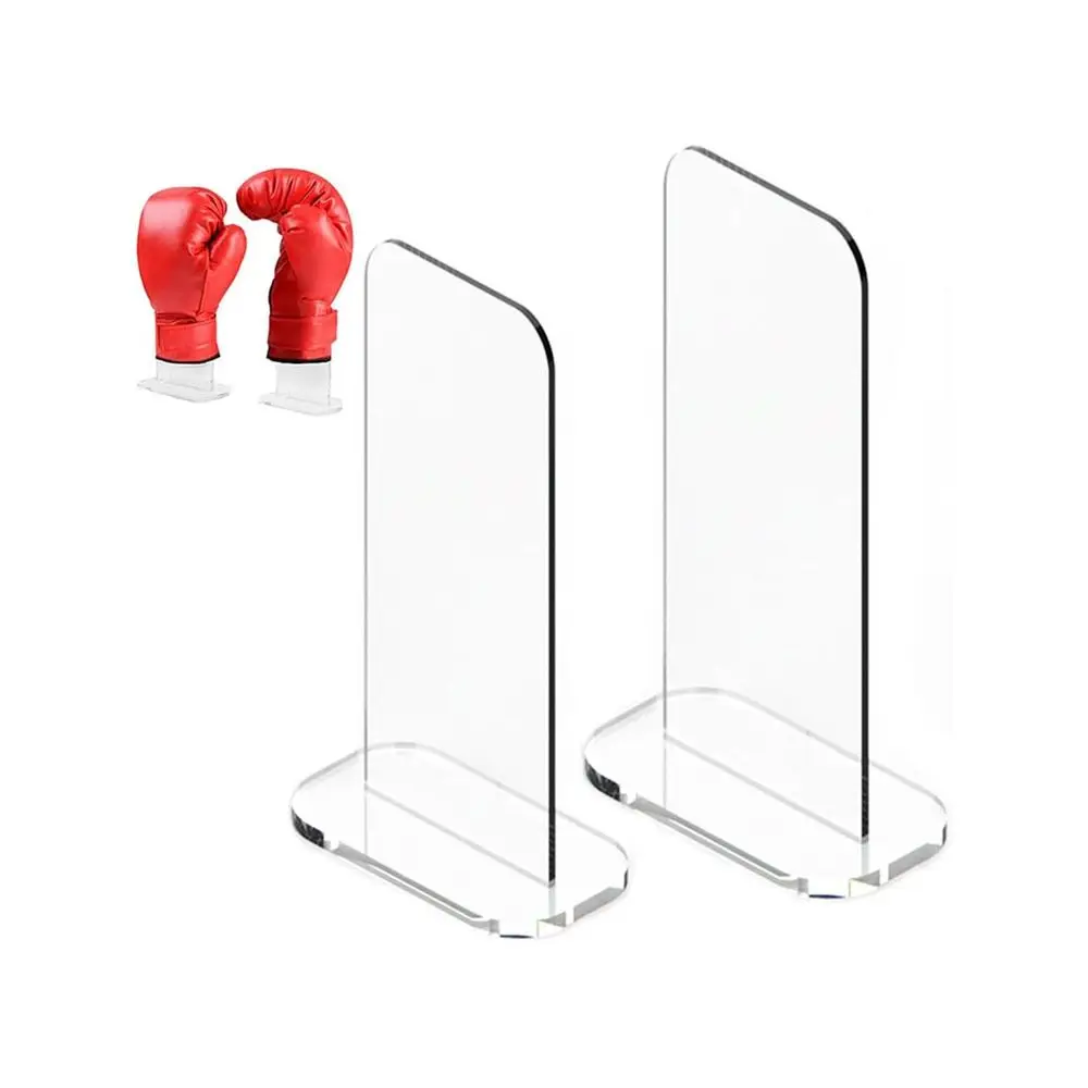 Accessories Universal Boxing Glove Stand Transparent Acrylic Baseball Glove Holder Boxing Glove Display