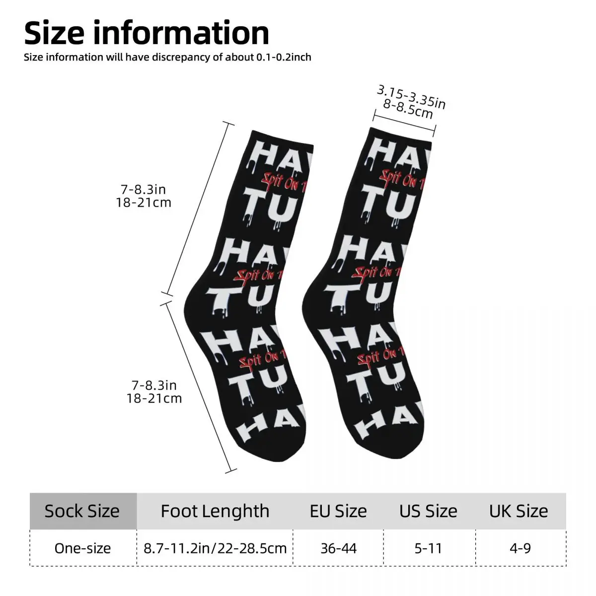 Neue männliche Männer Socken Harajuku Hawk Tuah spucken auf diesem Thang Meme Socke Sport Frauen Strümpfe Frühling Sommer Herbst Winter