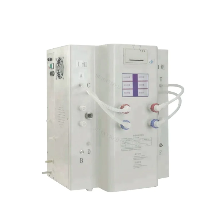 SY-O003 Dialysis Center Medical Touch Screen Dialyzer Reprocessing Machine  For Hemodialysis Dialyzer