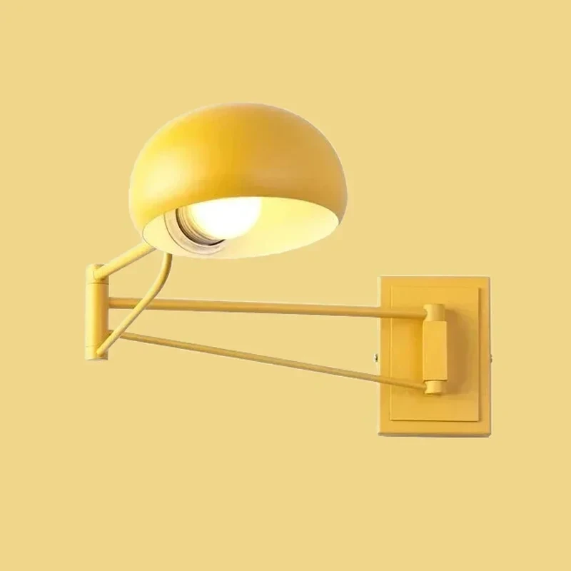 Modern LED Wall Lamp With Switch Foldable Retractable Eyes Protector For Bedroom Study Living Room Bathroom Balcony Luminaries