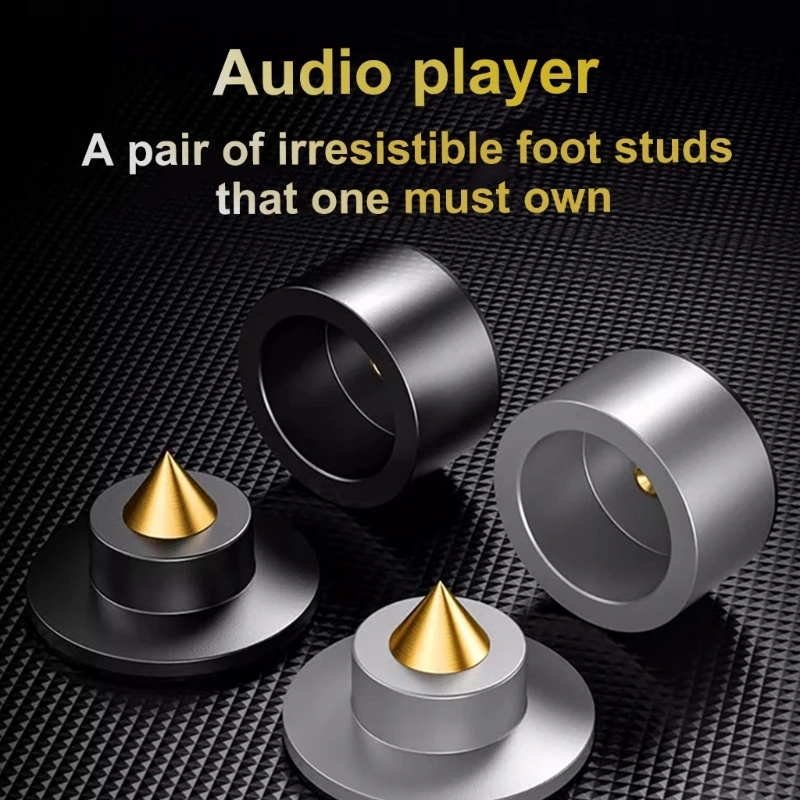 Reversible Design Sound Damping Feet Reduces 95% Resonance Noise Reductions Tool