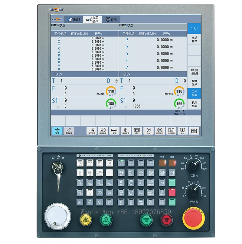 Ai100/Ai300/Ai500/Ai500v/Ai600/Ai800 Factory Price Advanced 4 Axis CNC Controller For Retrofitting Lathe And Machining Center