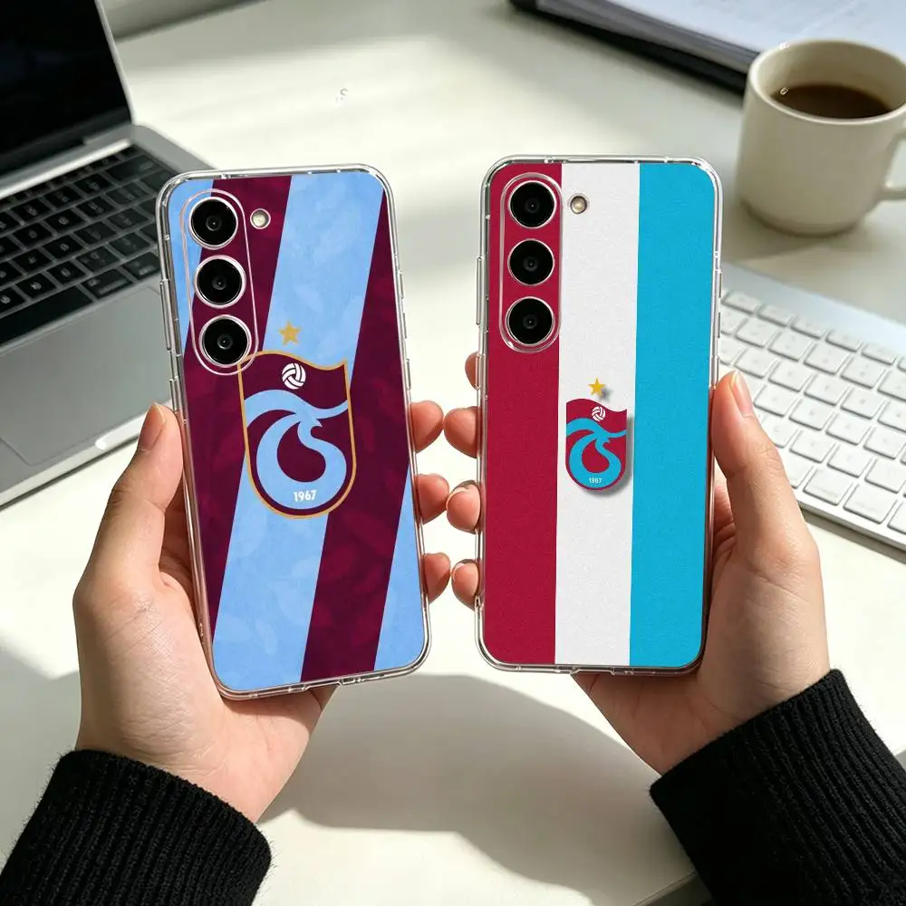 Turkey T-TrabzonsporS  Phone Case For Samsung A71 A55 A51 A52 A35 Cover Transparent Silicone Phone Cover