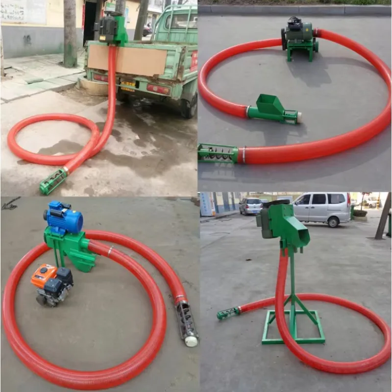 Energy-efficient Agriculture Screw Flexible Conveyor Grain Suction For Wheat Corn Paddy Rice Sucker On Sale