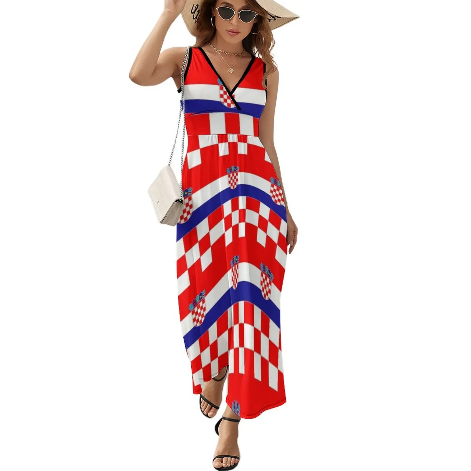 

CROATIA 3 Sleeveless Dress Woman clothes dress for women summer Summer women's clothing