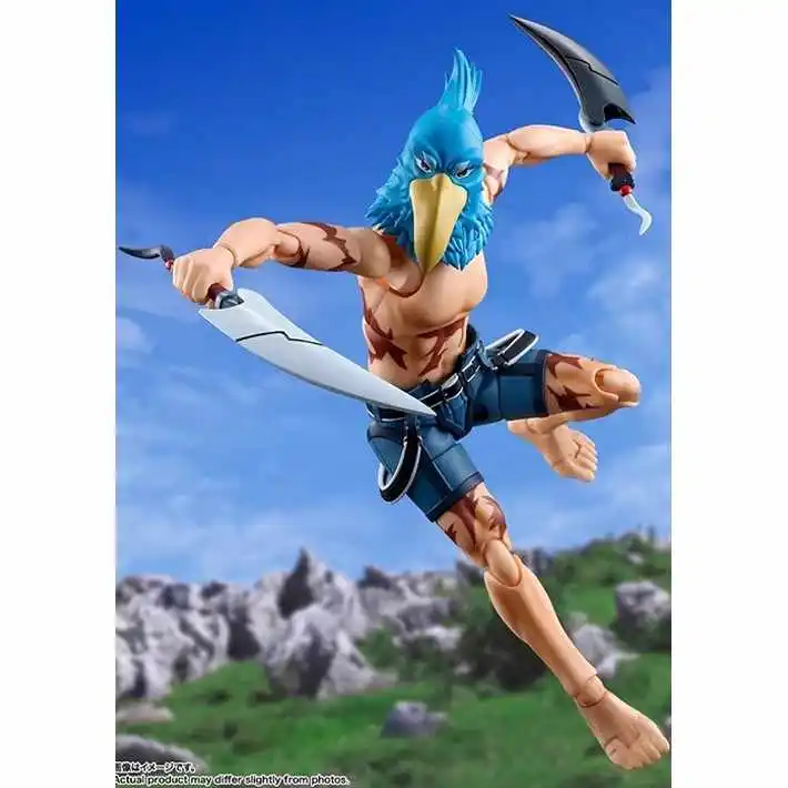 Bandai SHF Shangri-La Frontier Sangle Yangle Yangmule Lang Bird Man Главный герой Модель персонажа Игрушка Подарочная коллекция на складе