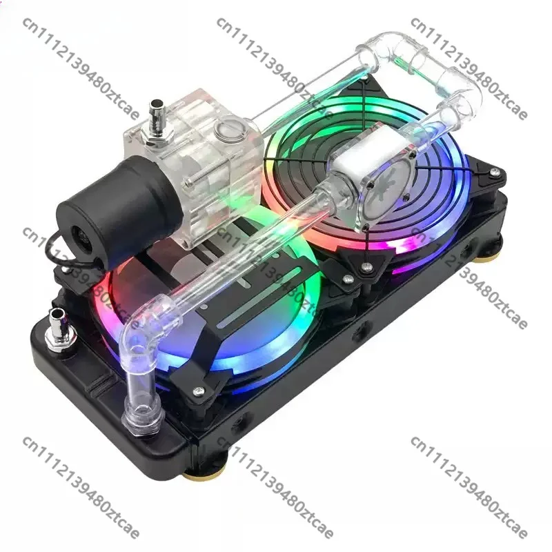 External Liquid Cooling Heat Exchanger Unit Multi‑Scene DIY Cooler For PC E‑motorcycle Laptop Tablet Industrial Devices Hardware