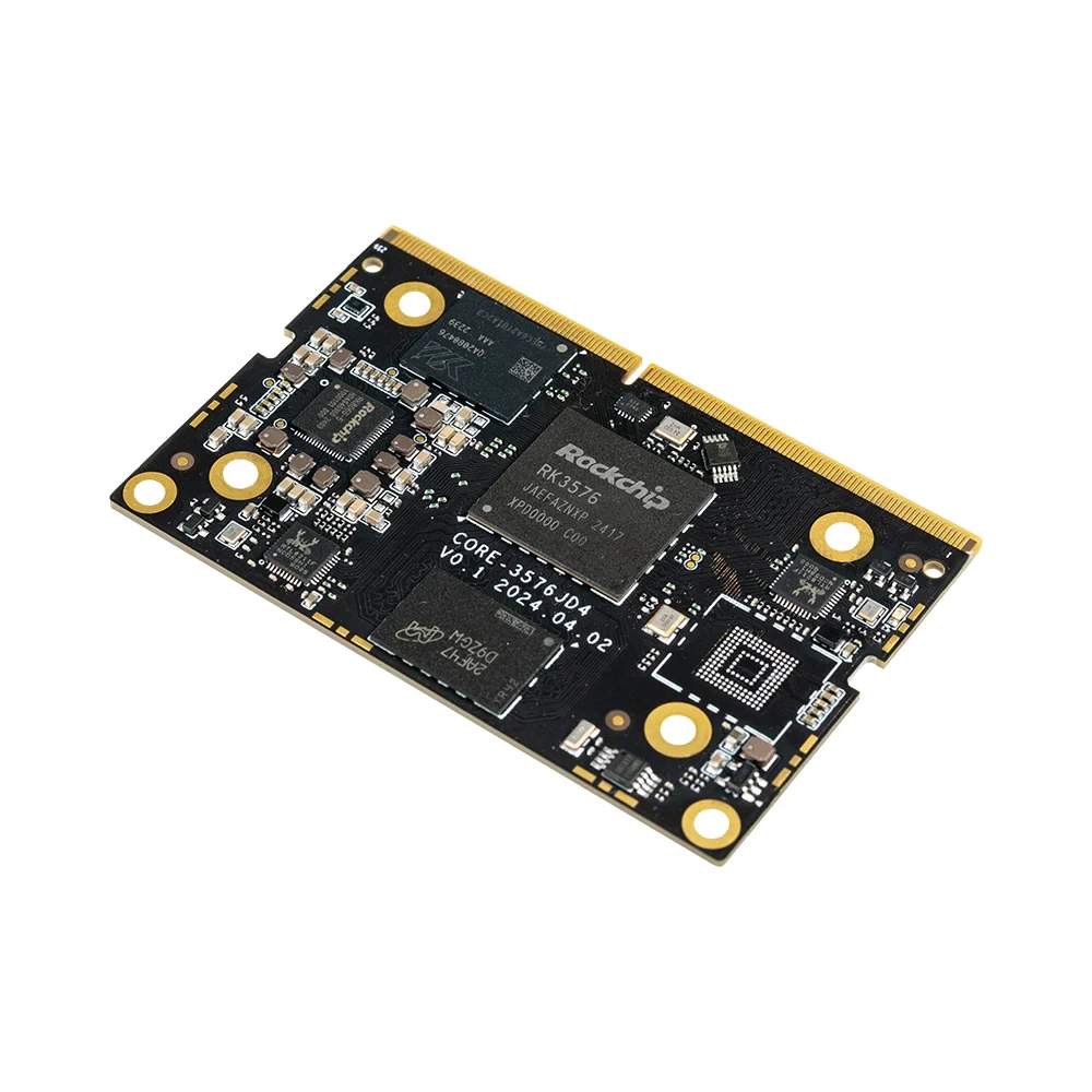 AIO-3576JD4 Model Besar dengan Konsumsi Daya Rendah AIOT Mainboard Rockchip RK3576 Papan Pengembangan 6T Papan Inti Komputasi