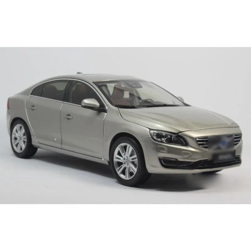 1-18-for-volvo-s60l-2018-metal-diecast-model-car-white-gray-toys-kids-boy-girl-gifts-collection-display-ornaments