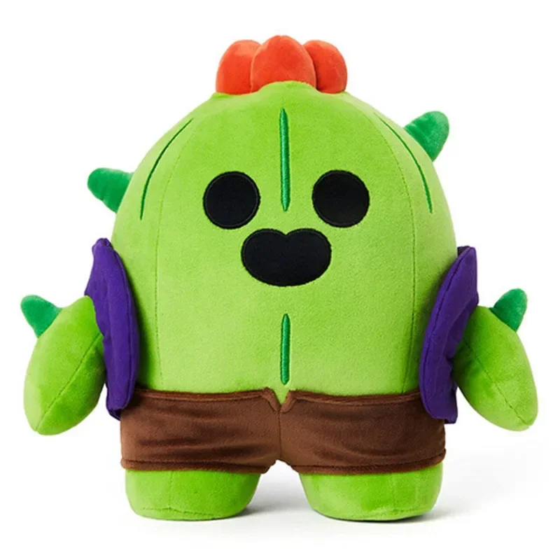 COC Cartoon Supercell Leon Spike Plush Toy Cotton Pillow Dolls Game Characters Game Peripherals Gift for Children