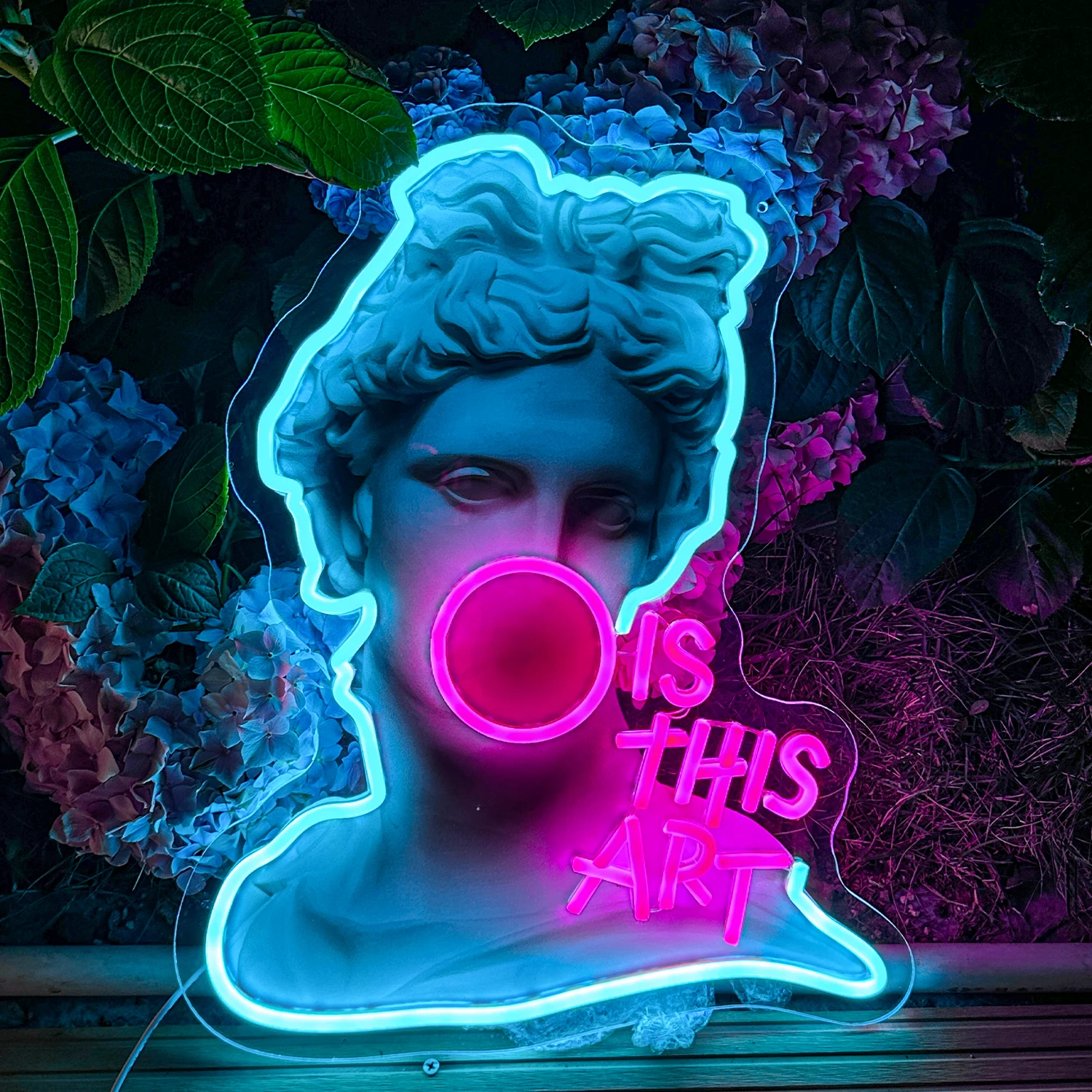 This is Art Led Neon Lights Sign Artwork Home Bedroom Living Room Studio Bar Space Party Super Cool Scene Lights Wall Decoratio