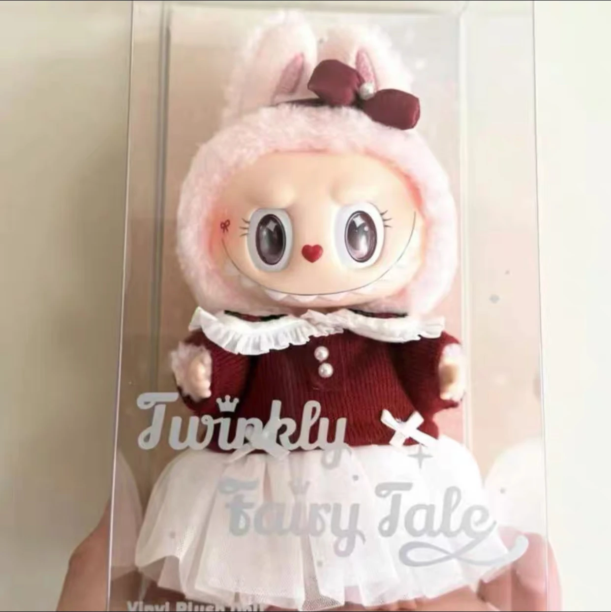 New Genuine Limit Mokoko Christmas Mokoko Twinkly Fairy Tale Vinyl Series Figures Pendent Toy Keychain Kawaii Doll Surprise Gift