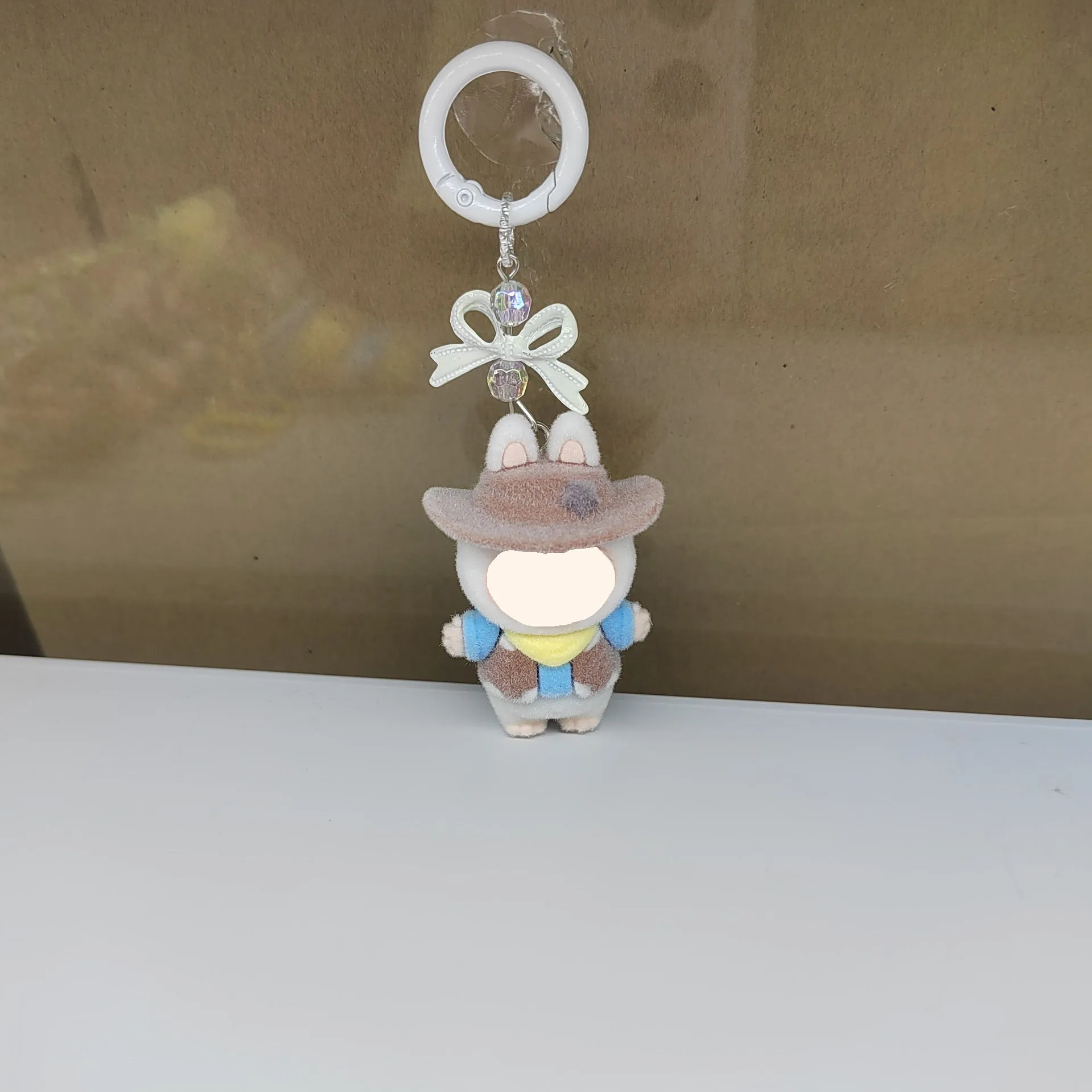 1PCSNew سلسلة المفاتيح الصغيرة الكرتون الإبداعية ثلاثية الأبعاد دمية الطلاب المدرسية قلادة سيارة مفتاح سلسلة النساء الرجال يعرض 2025 #3