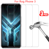 protective tempered glass for asus rog phone 3 screen protector on rogphone phone3 rogphone3 film glas 9h 3glass