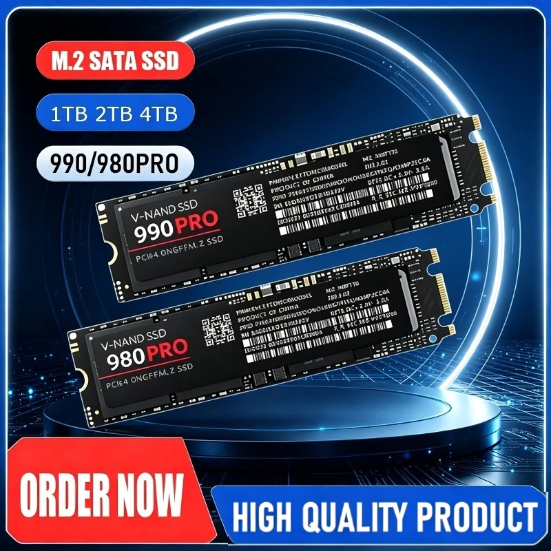 2026 Hot Sale 1TB 2TB M.2 Sata SSD NVME Ultra-High-Speed Transmission NAND Internal Hard Drive For Ultrabooks Tablet Computers