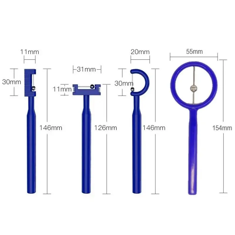 

5Pcs Tongue Tip Exercise Tool Pronunciation Flexibility Recovery Dentistry Training Tool Child Adult Repair Nursing material