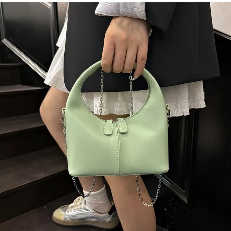 New 2025 Women's Crossbody Bag - Top - Handle for Easy Carrying, Decorative Print Details, Trendy Single - Shoulder Style