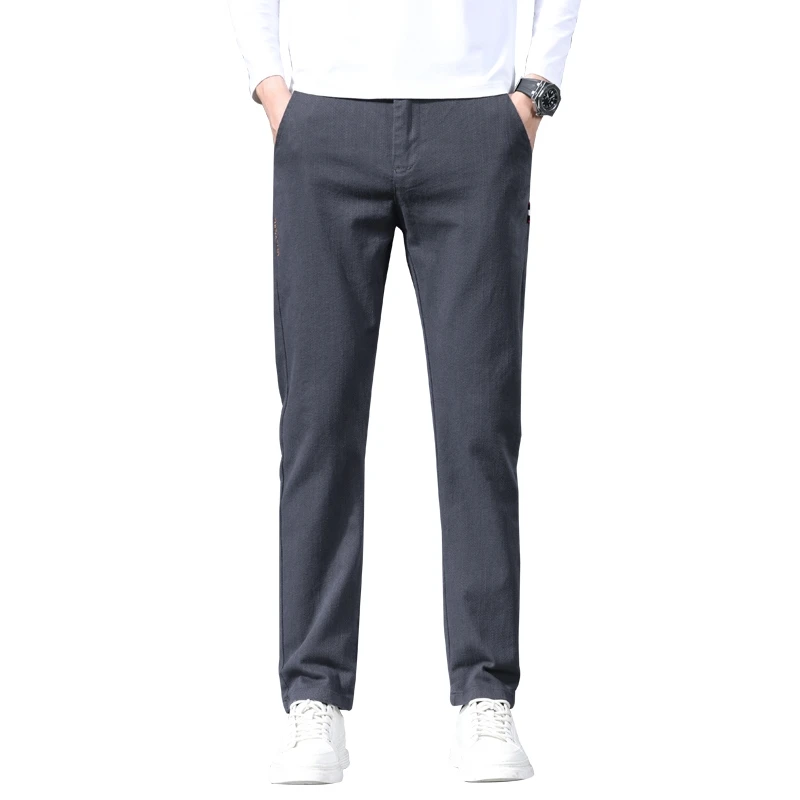 

CUMUKKIYP Men's Stretch Slim Fit Casual Pants