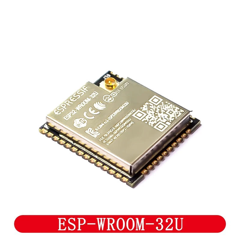 

1~50Pcs ESP32 Module External Antenna ESP-WROOM-32U Module Compatible with ESP-32S ESP-32