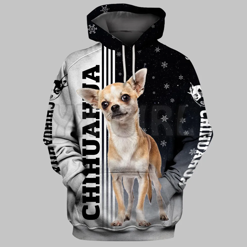 

Best Friend For Life Chihuahua 3D Printed Hoodies Unisex Pullovers Funny Dog Hoodie Casual Street Tracksuit