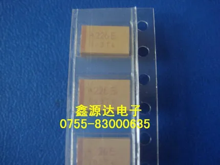 

50V10UF DIRECTLY INSERTED TANTALUM CAPACITOR (gallbladder capacitor) 106 Original, positive and negative polarity 10UF