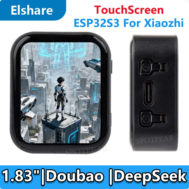 

DeepSeek AI Voice Chat ESP32 S3 Макетная плата 1,83 дюйма 240x284 Сенсорный дисплей для Xiaozhi