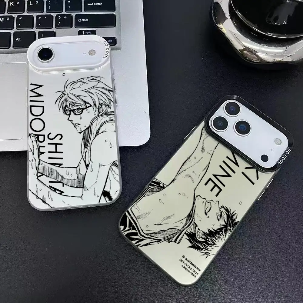 K-Kuruko no Basket anime Cassa Del Telefono Per iPhone 17 16 15 14 13 12 11 Pro Max Air Matte Laser Aurora Antiurto Funda