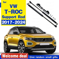 For VW Volkswagen T-Roc 2017-2024 VW TROC Front Hood Bonnet Modify Struts Lift Support Rod Spring Shock Absorber Piston Damper