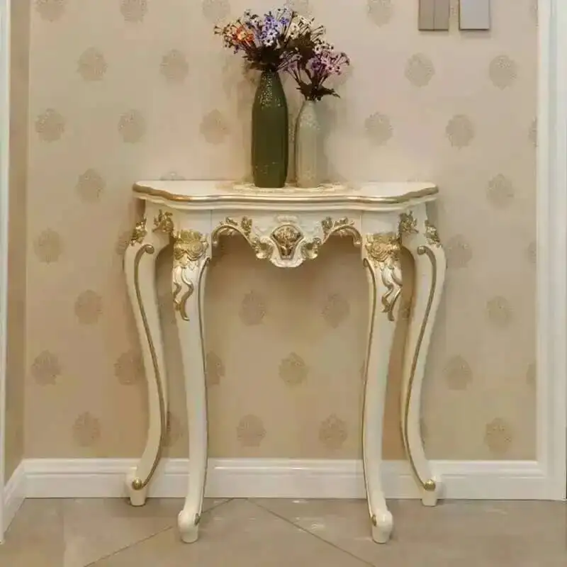 Round Aesthetic Side Table Sofa Vintageluxury Storage Cabinet Arcade Wood Recibidor De Entrada Mueble Modernos Home Furniture