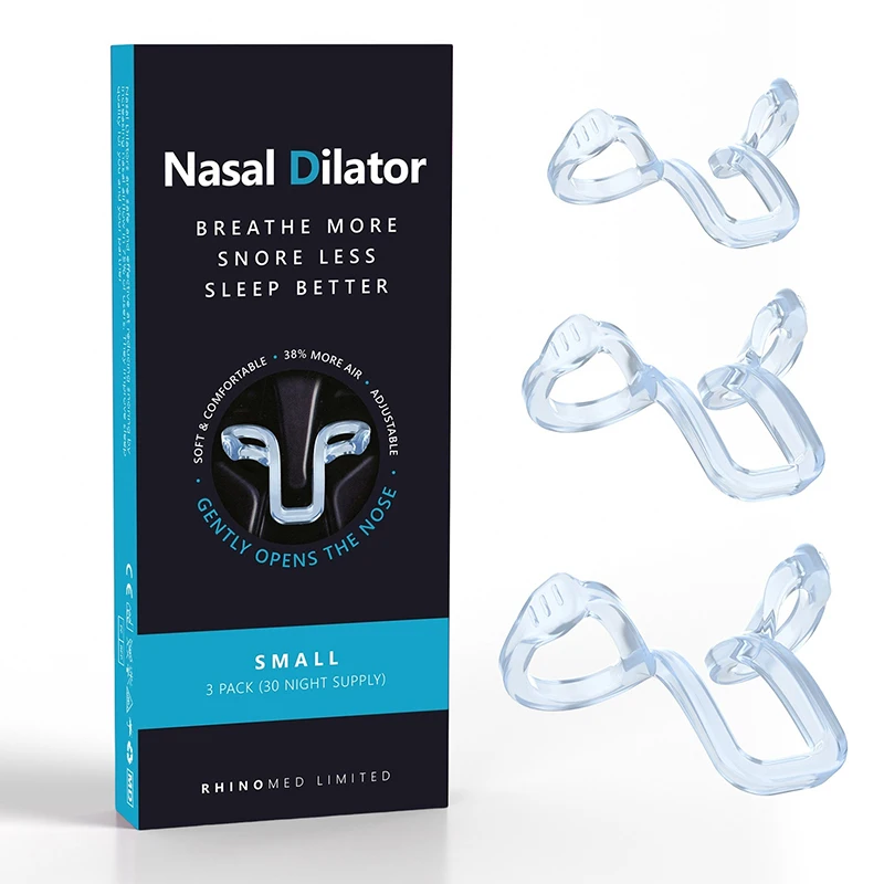 

3Pcs/set Nasal Dilator Silicone Anti-Snoring Nose Clip, Snore Stopper for Sleep, Soft Nasal Dilator for Nighttime Use