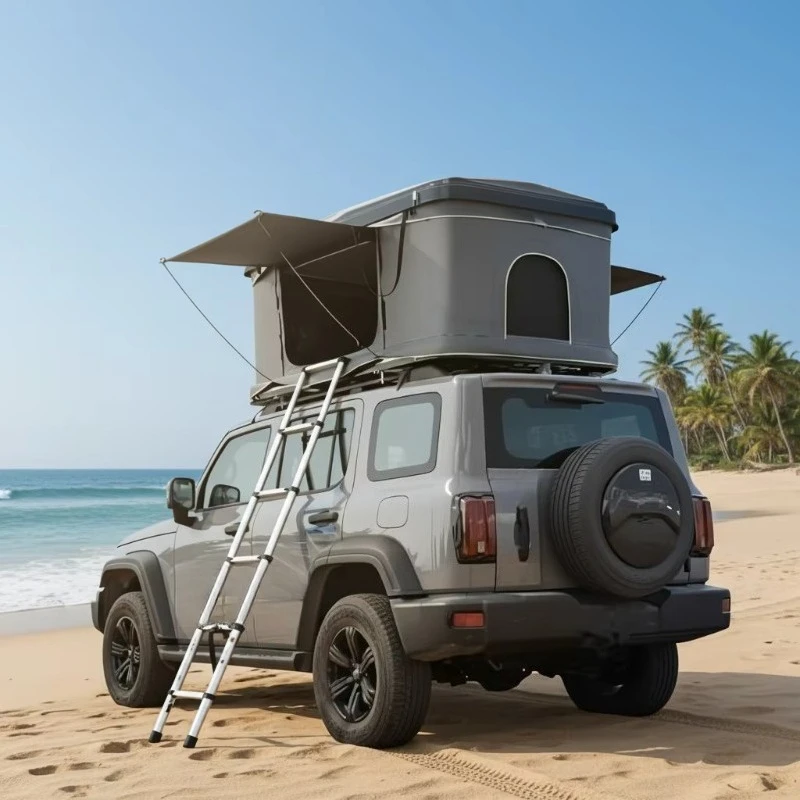 

Палатка на крышу автомобиля 2026 года, оптовая продажа с завода, полностью автоматическая, жесткая, складная, для внедорожников, специальная, для двух человек, из ткани Оксфорд