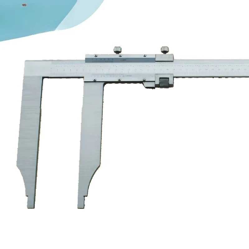 عرض أداة قياس 0-1500 مم 6 بوصة مادة Lcd بلاستيكية طويلة الفك الورنية الفرجار الرقمي الإلكتروني #6