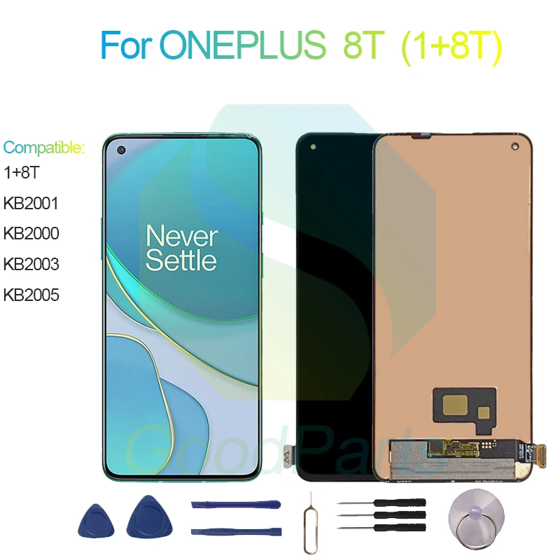 For ONEPLUS 8T LCD Display Screen 6.55