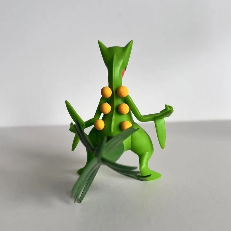 Figurines de dessin animé Pokemon Sceptile 9cm, Statue en Pvc 1/20, modèle de décoration de salle, Collection d'ornements, jouets cadeaux d'anniversaire pour garçons