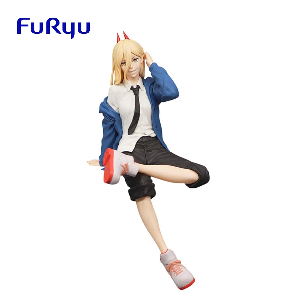 

Оригинальные фигурки мужской бензопилы FuRyu, ПВХ фигурки героев аниме, модели игрушек
