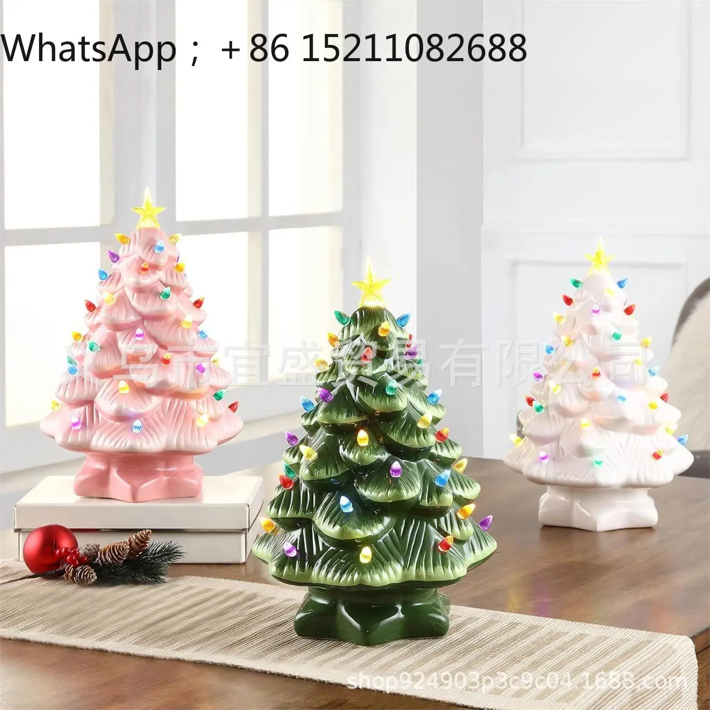 LLY Christmas Christmas Tree Socket American Standard Ornament Design Home Garden Ornament Christmas Ornament Creative