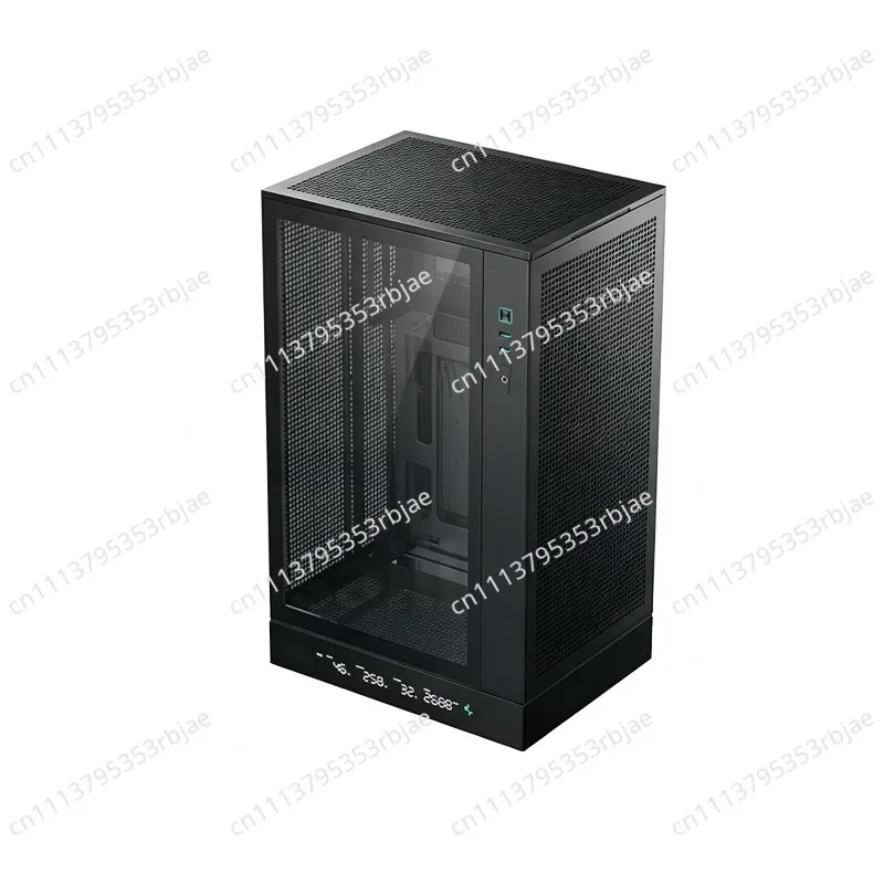 For CH270 Gaming Digital Case Support for Motherboard with Status Digital Screen Computer Tower Case