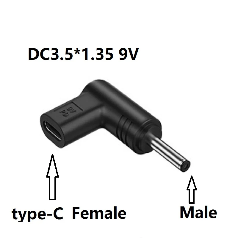 ขั้วต่อสายไฟกระแสตรงเป็น DC DC 5.5x2.1 5V 9V 12V USB C PD ไปยัง DC สายไฟสากลสำหรับรูทชนิด USB ไปยังหัวแปลงอะแดปเตอร์ปลั๊กหัวเสียบ DC