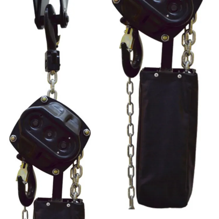 Black Stage Manual Hoist Upside Down Hoist