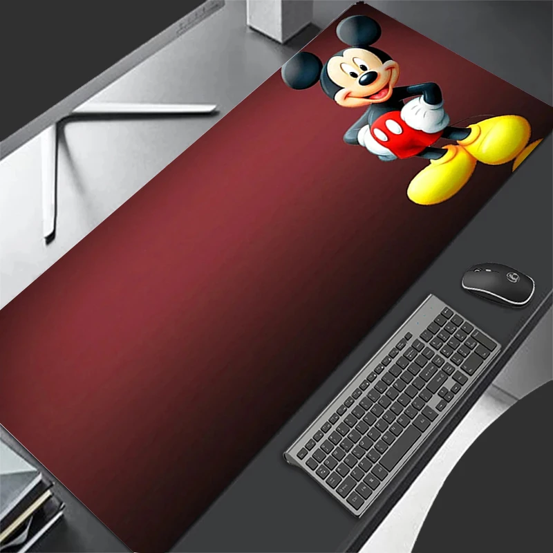 Colorful Mousepad Mickey Minnie Computer Mouse Pads Keyboard Pad Office Carpet Table Mat Desktop Waterproof Soft Mouse Pad