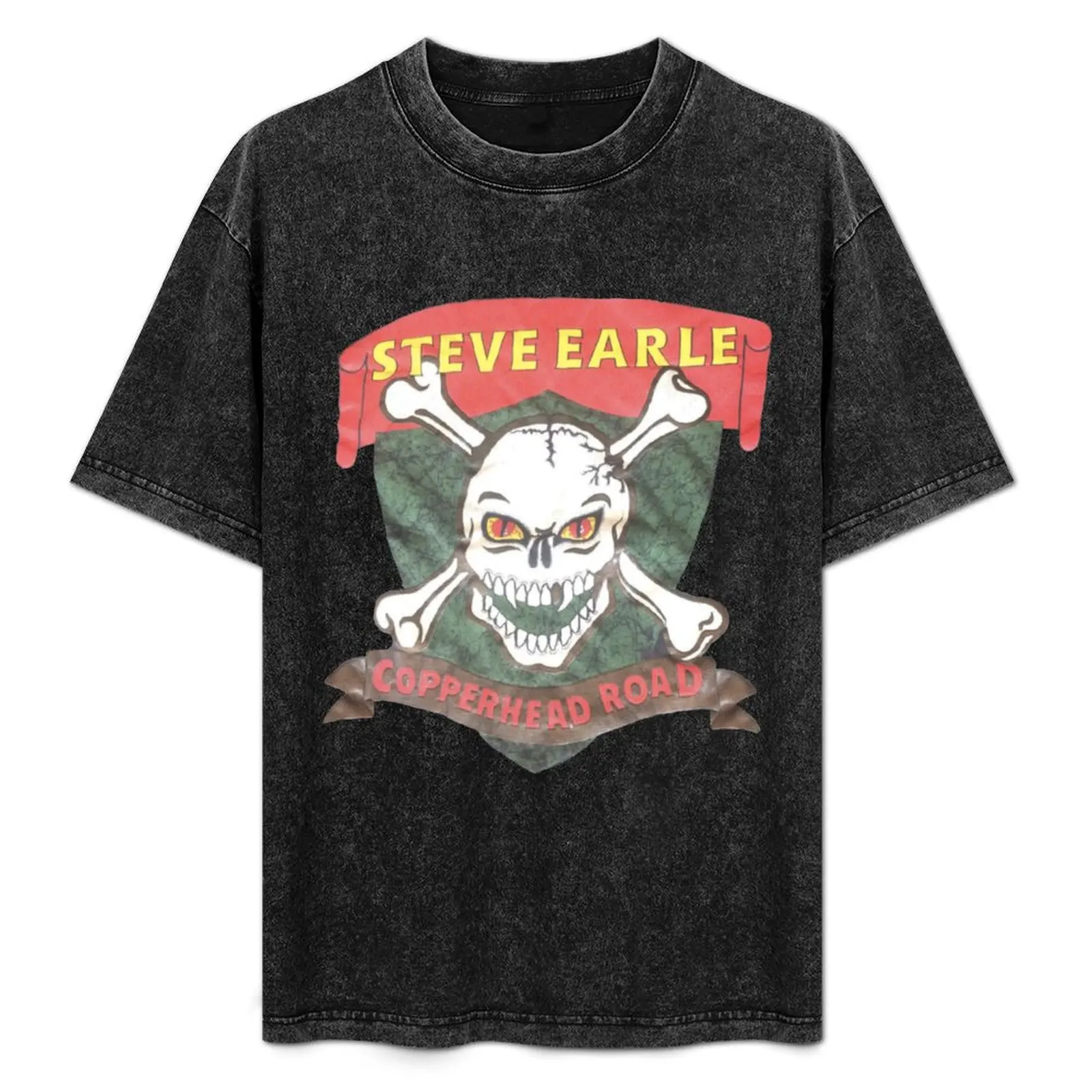 

Find 1988 Steve Earle Copperhead Toad Album Promo T-Shirt Breathable Lightweight Summer Top