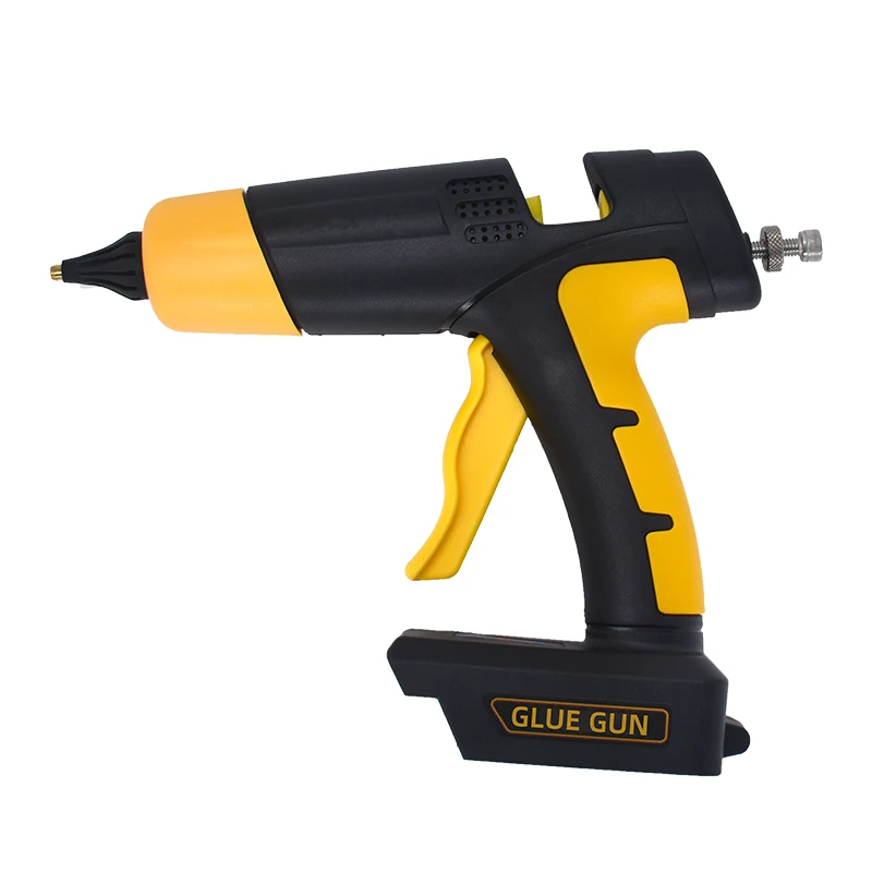 21V 120W Cordless Hot Glue Gun tool with digital display thermostat Replaceable battery Use 11mm Glue Sticks Pure copper nozzle