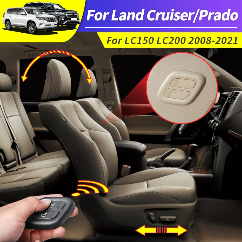 

Co-Pilot Seat Side Add Wireless Button for Toyota Land Cruiser 200 Prado 150 Lc150 LC200 2008-2021 Interior Upgrade Accessories