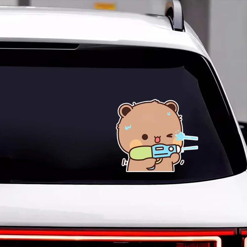Waterproof Scratch Cover Auto Self-adhesive Sticker Bubu Dudu Decals Car Styling Fuel Tank Cap Body Windshield Bumper Decoration