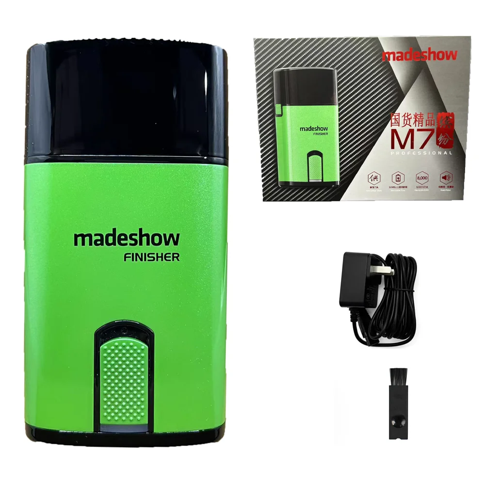 新しい Madeshow M7 金属電気シェーバー 8000RPM プロフェッショナル