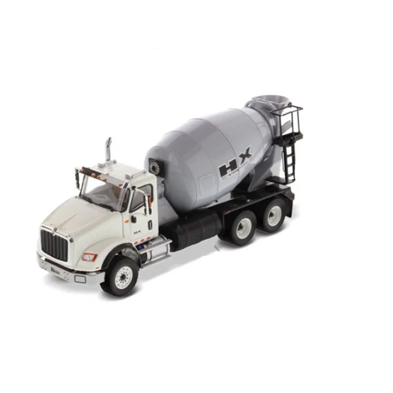 

DM Diecast 1:50 Scale HX615 3-axis Concrete Mixer Truck Alloy Engineering Model 71014 Collection Souvenir Display