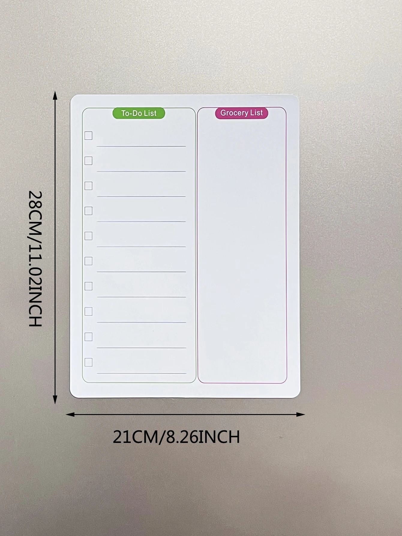 1 magnetic refrigerator sticker calendar magnetic whiteboard wall sticker learning schedule refrigerator message board